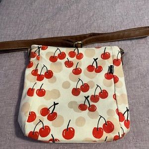 Maika Goods City Sling Crossbody Cherries Pattern